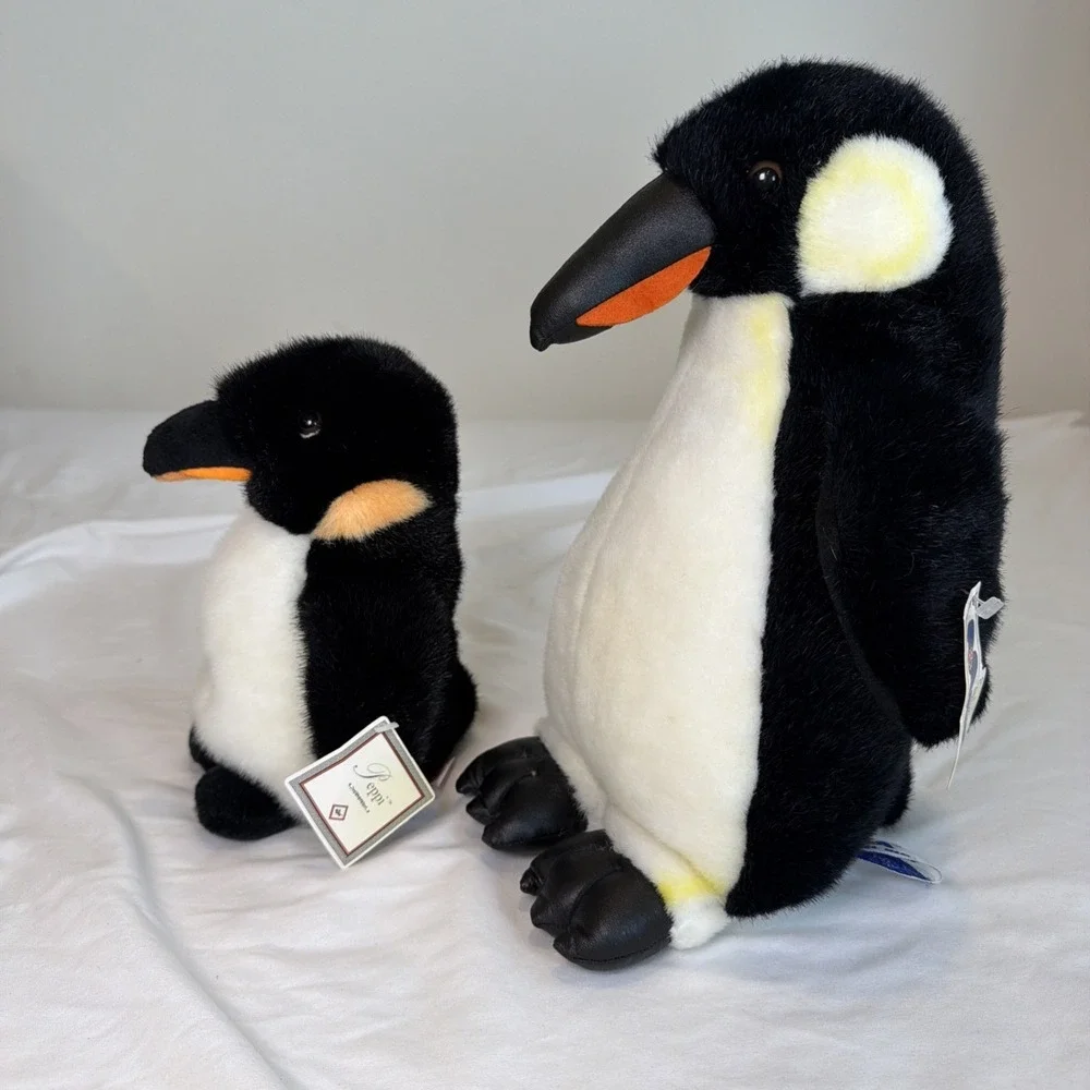 Russ Berrie Penguin Plush Peppi Emperor Bird Stuffed Animal A&A Plush NWT!
